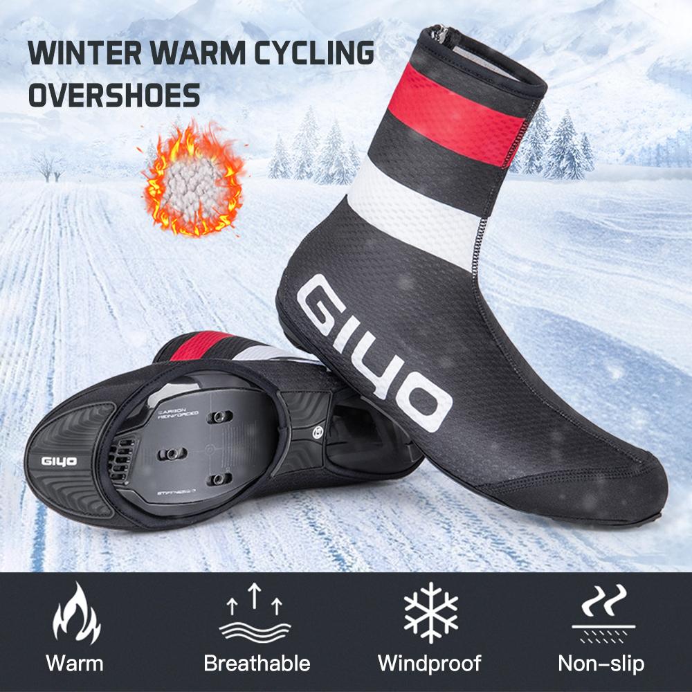 GIYO Waterproof Cycling Shoe Covers Winter Warm Bike Shoes Covers MTB Road Bicycle Overshoes