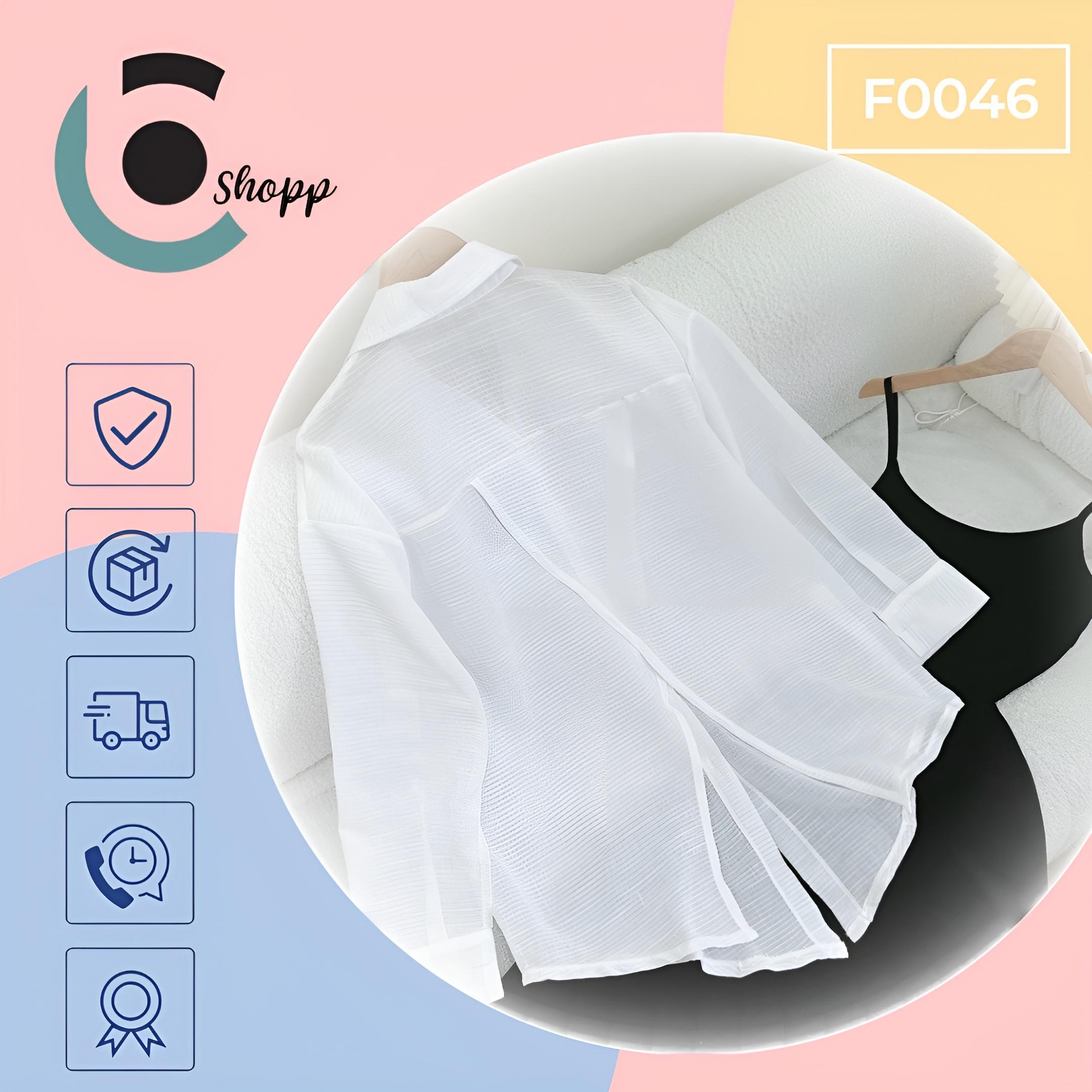 Set 2 món vây chữ A kèm khoác xẻ lưng cao cấp