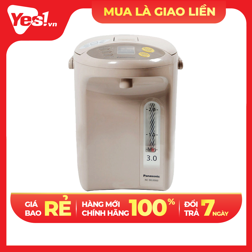 Bình Thủy Điện Panasonic PABT-NC-BG3000CSY 3L - Hàng chính hãng