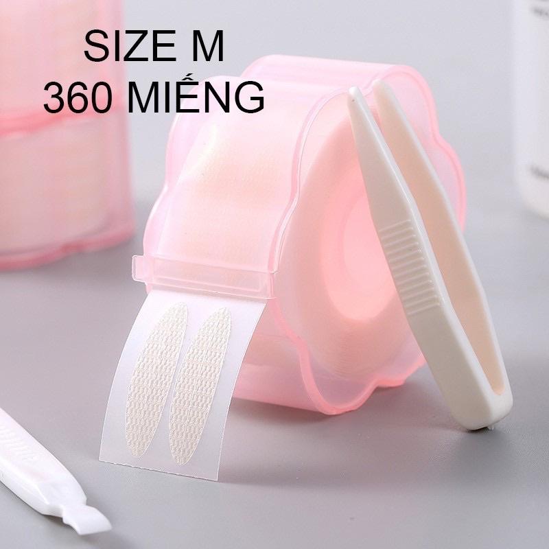 Kích mí, dán mí lưới ren sẵn keo , không lộ, siêu tàng hình kèm que và nhíp