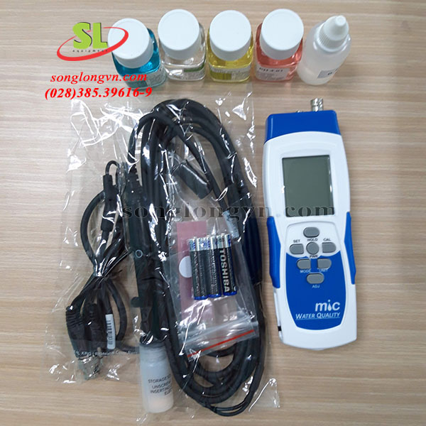 Máy đo pH/Oxy hòa tan/Nhiệt độ cầm tay 987A2-PD