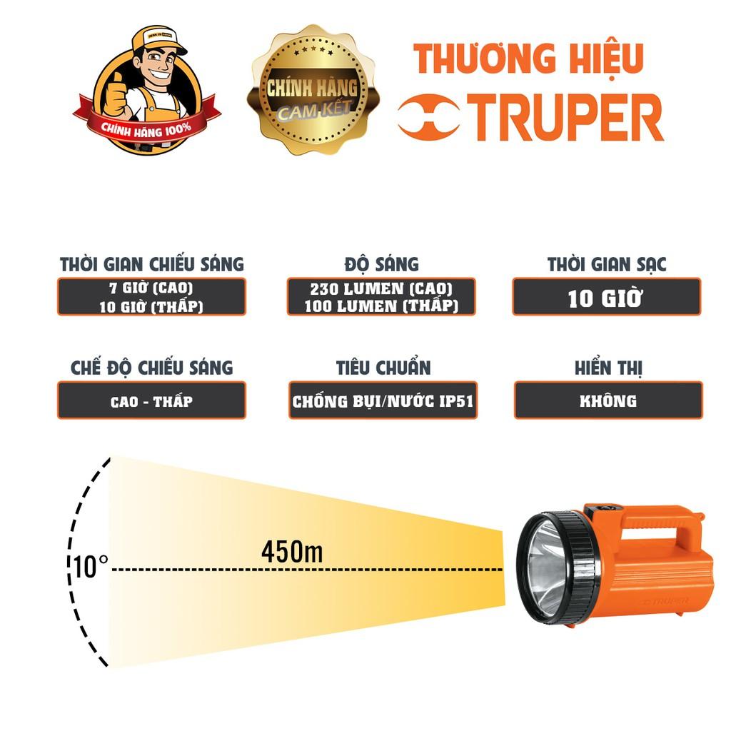 Đèn led,Đèn pin siêu sáng,Đèn pin mini 450m Truper LIRE-180