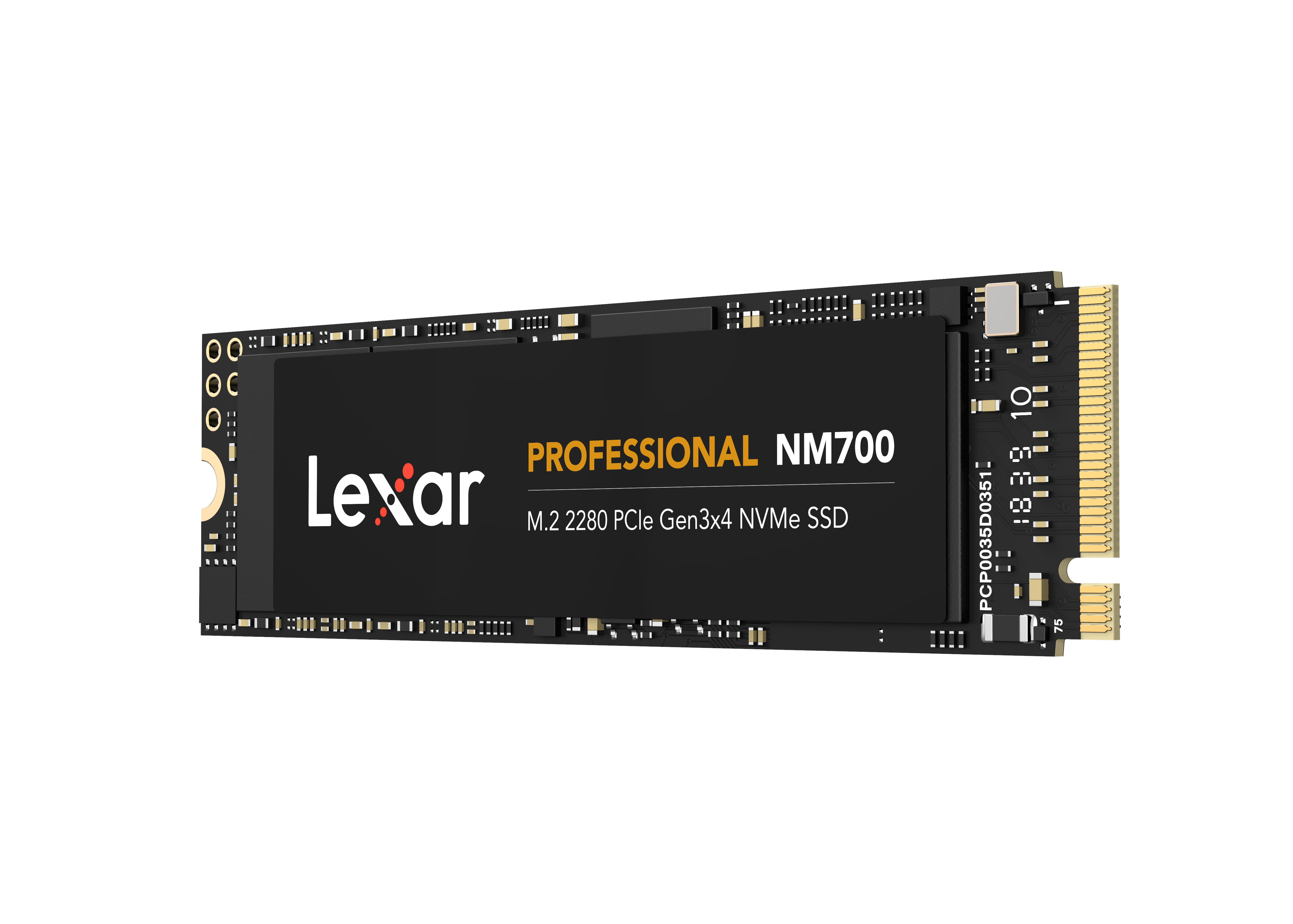 Ổ cứng SSD Lexar Professional NM700 256GB PCIe Gen3x4 M.2 2280 NVMe 3500MB/s - Hàng Chính Hãng