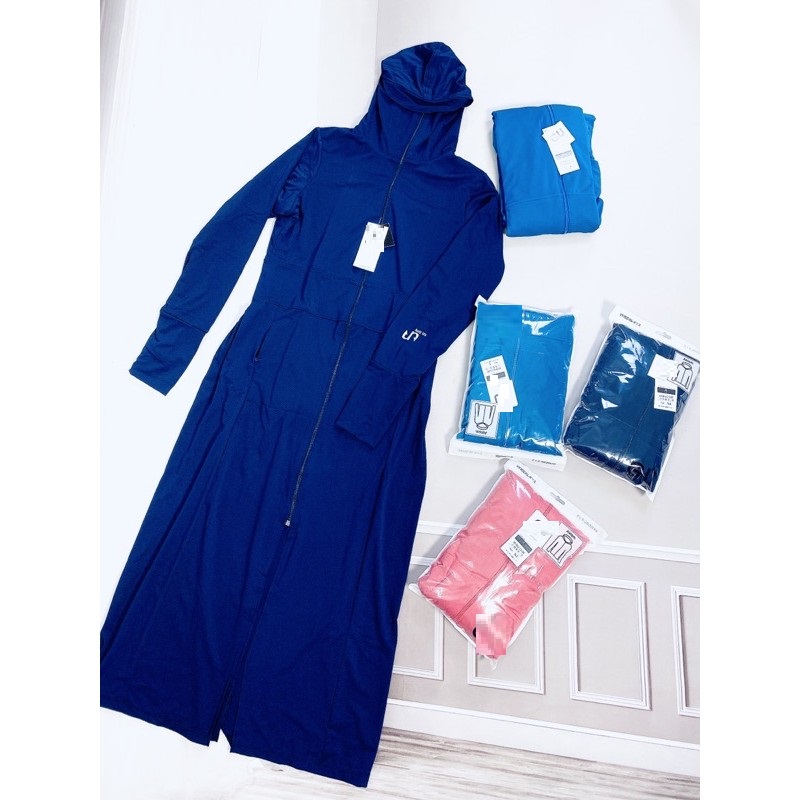 Áo choàng chống nắng thông hơi G..U.. thoáng mát, chống nắng tốt