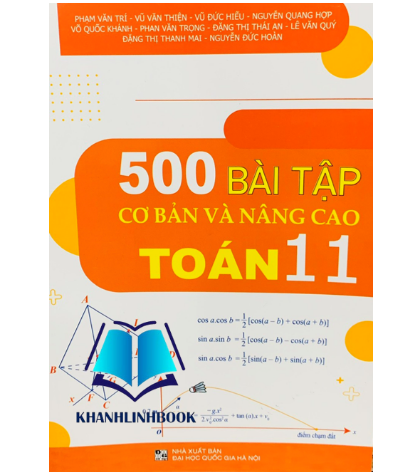 Sách - 500 bài tập cơ bản và nâng cao toán 11