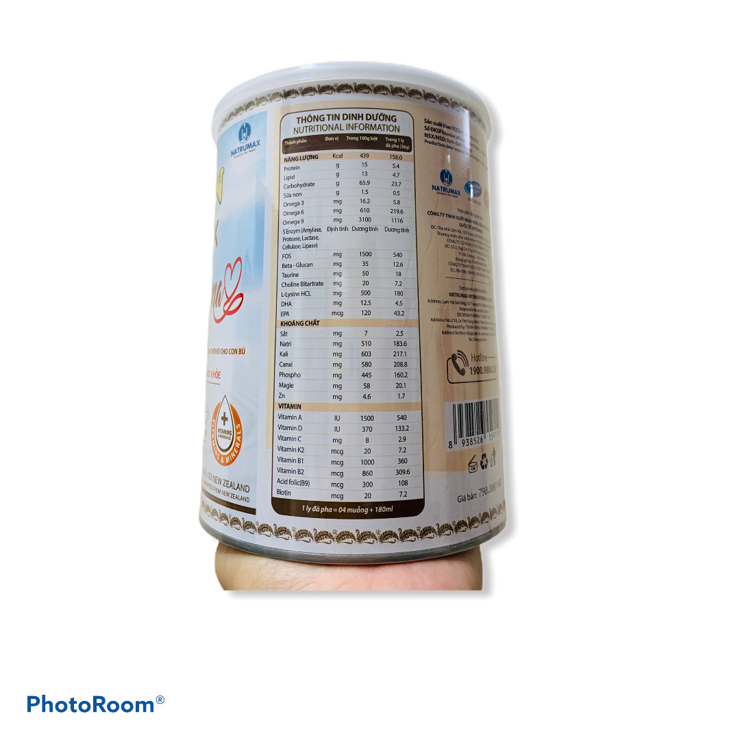 Sữa non Natrumax Mama 800gr