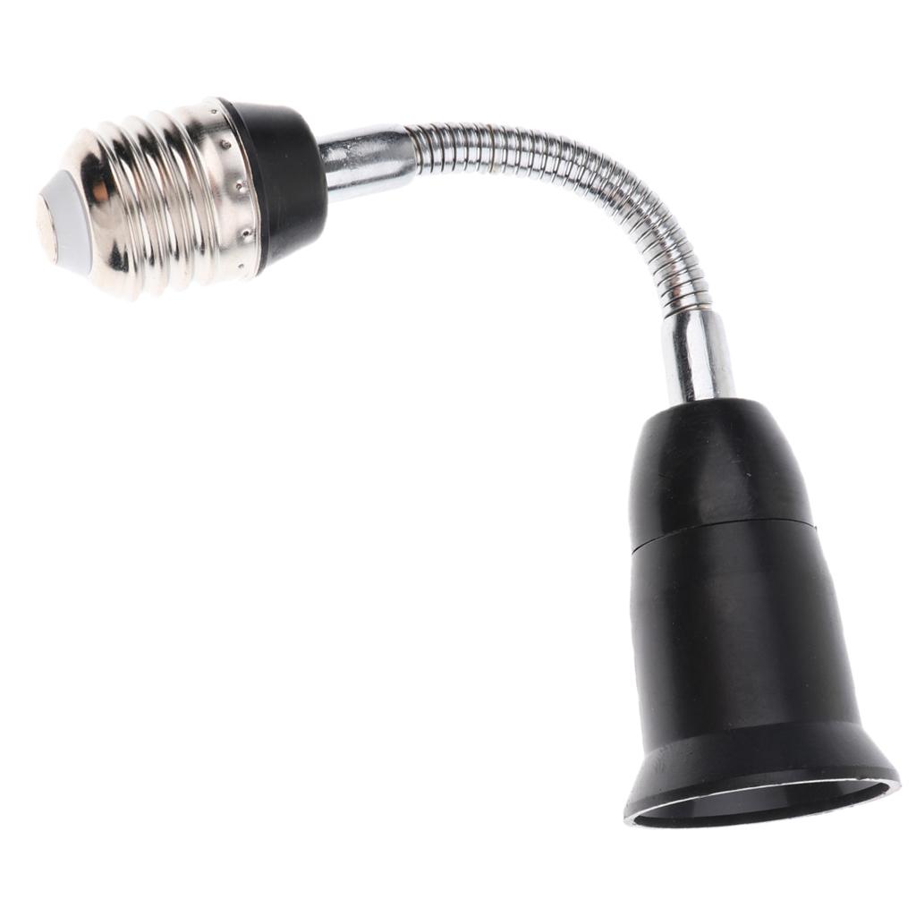 Adjustable Plastic LED Light Bulb Holder E27 Socket Extender Adapter