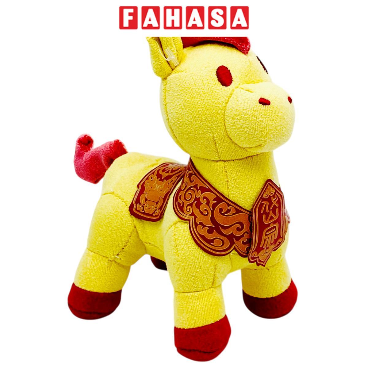 Móc Khoá Thú Bông Hình Ngựa - LC5064-65-66 - Màu Vàng