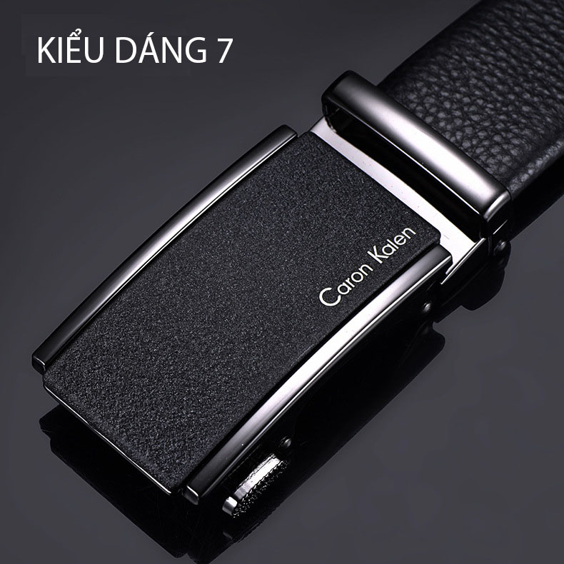 Thắt lưng/ dây nịt nam da bò cao cấp mã 74230DIE - Kiểu 4