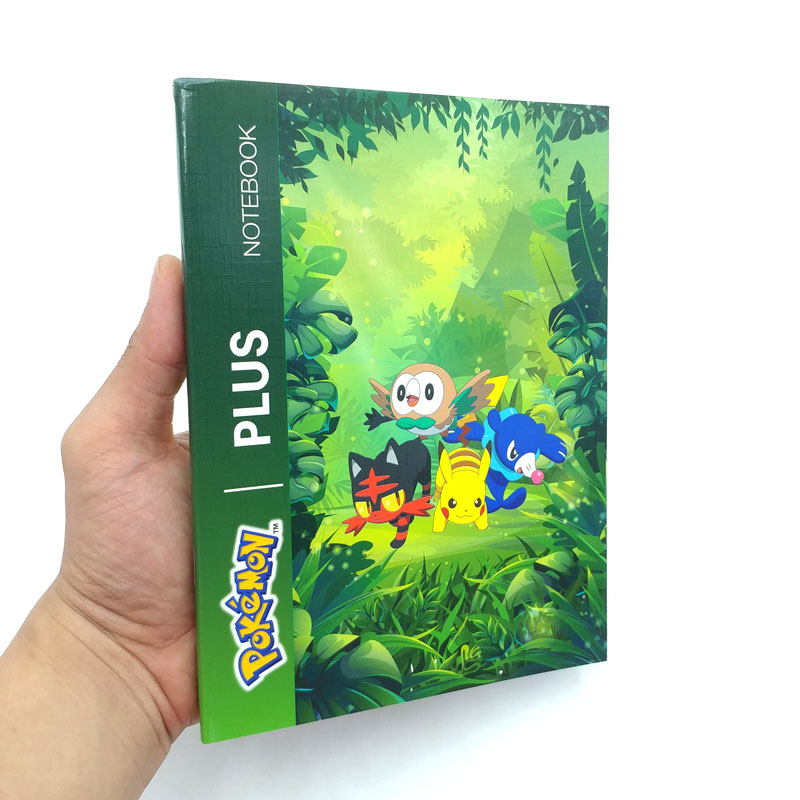 Lốc 10 cuốn tập học sinh Pokemon PLUS - 96 Trang (5 ô ly