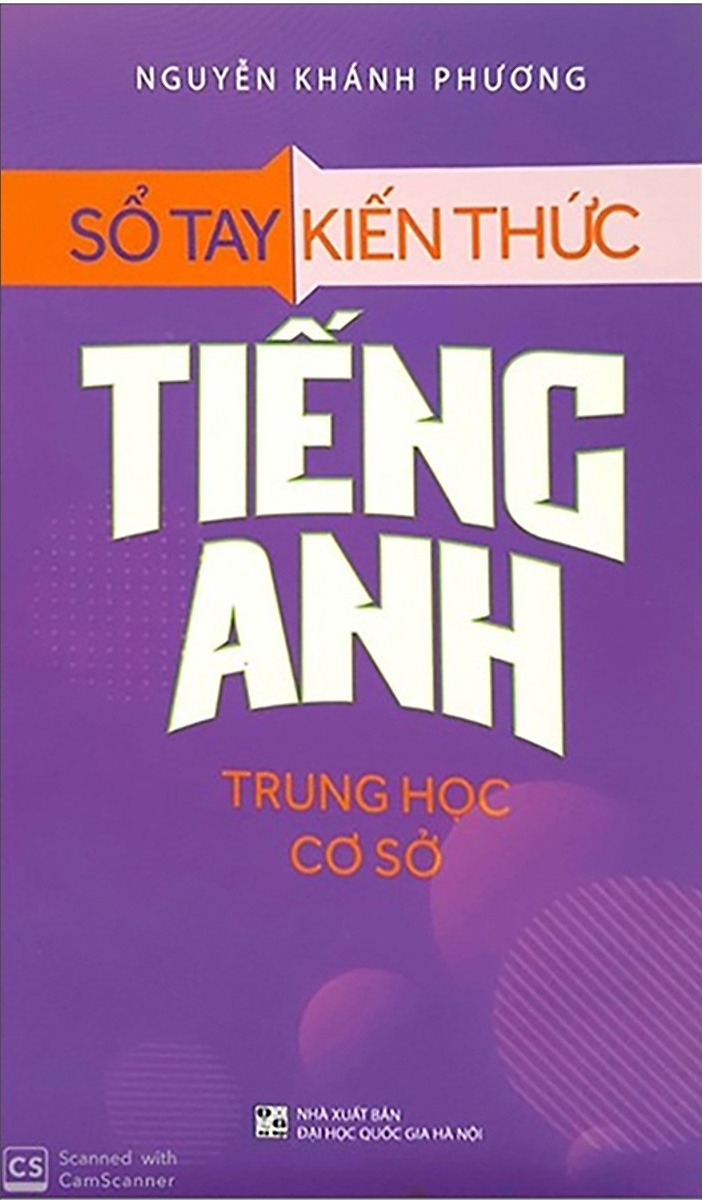 Sách: Combo Sổ Tay Kiến Thức Trung Học Cơ Sở ( Toán - Anh - Văn)