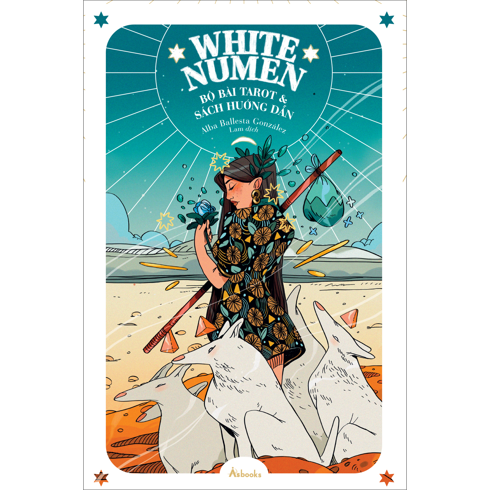 [Boxset Việt hoá]  White Numen Tarot (Bộ bài &amp; Sách hướng dẫn)