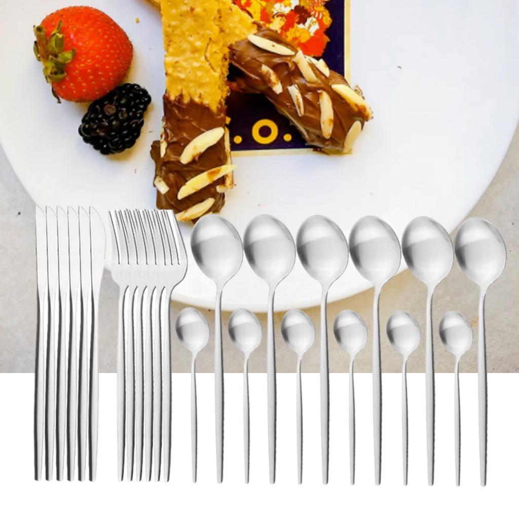 Cutlery Set Stainless Flatware Eating Tableware Cutlery