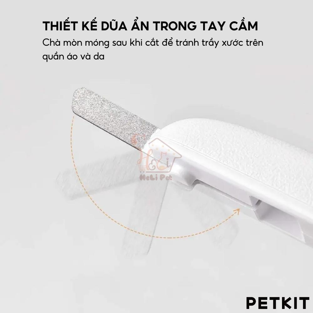 Kềm cắt móng thú cưng có đèn LED PETKIT LED Pet Nail Clippers - HeLiPet