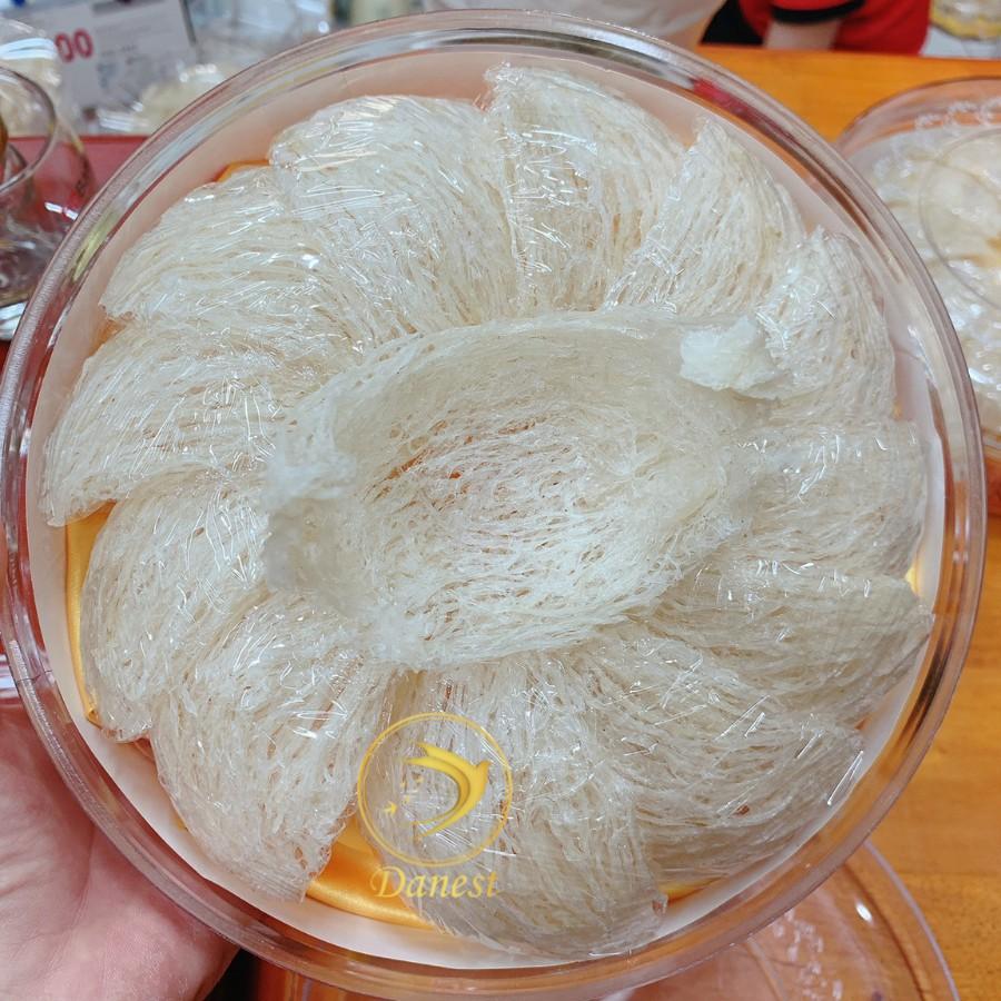 Tổ yến rút lông xương hộp 100gr - Tổ yến nguyên chất Đỗ Thị Toán - Bổ phế trừ ho - Tăng cường miễn dịch - Tặng túi giấy, táo đỏ, đường phèn