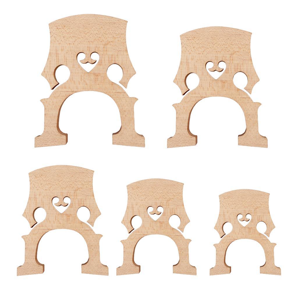 Maple Cello Bridge for Violin Cello Parts Accessories