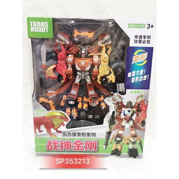 Hộp ráp xe mãnh thú biến hình robo Trans robot , 399003 - SP353213