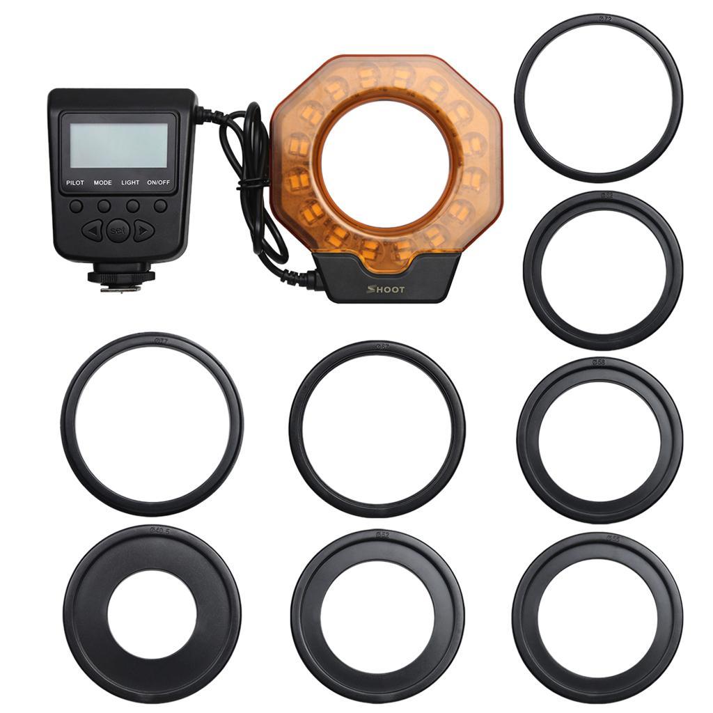 SL-103C Led Macro Ring Flash Light Lamp for Camera Digital SLR Cameras