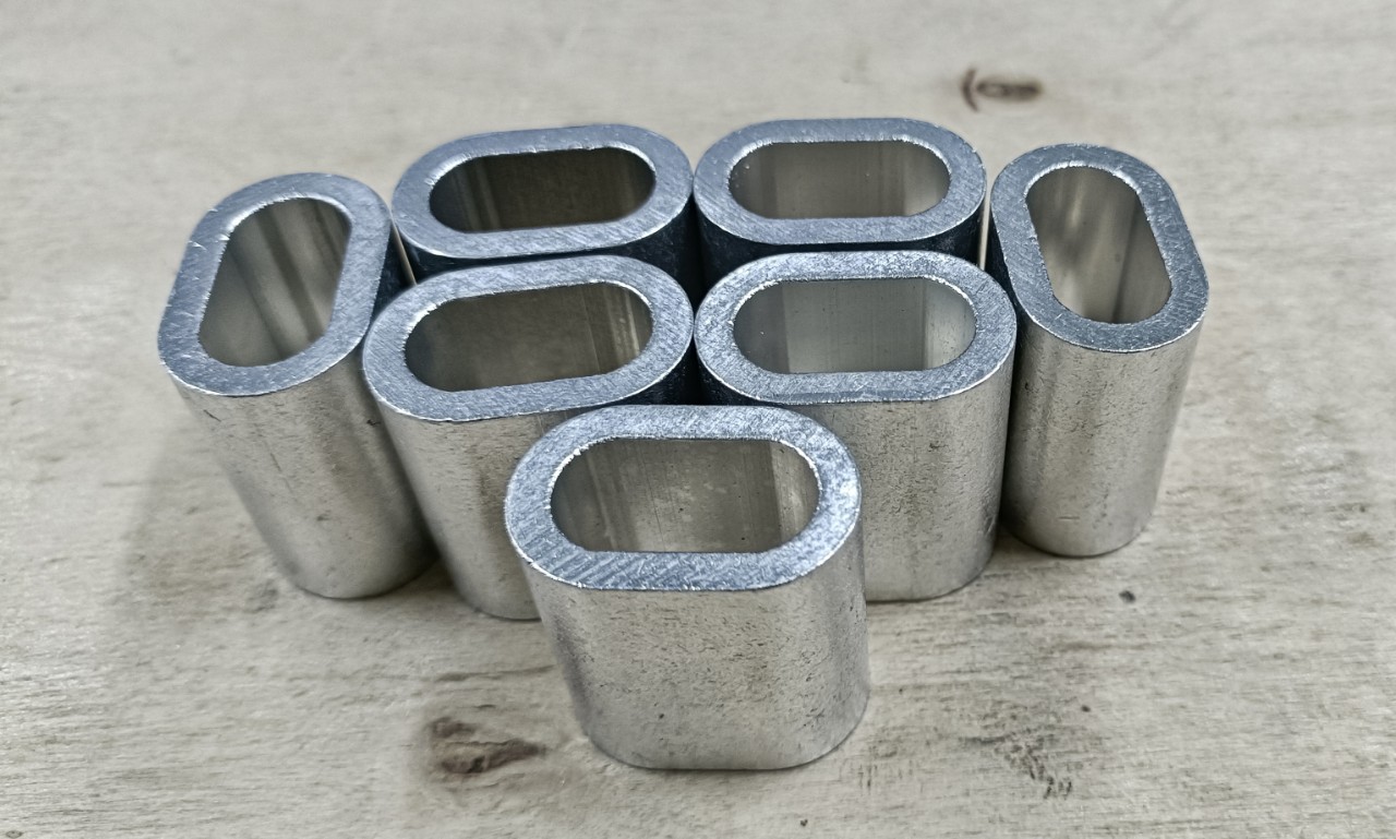 Cốt đầu nhôm khóa cáp Ø