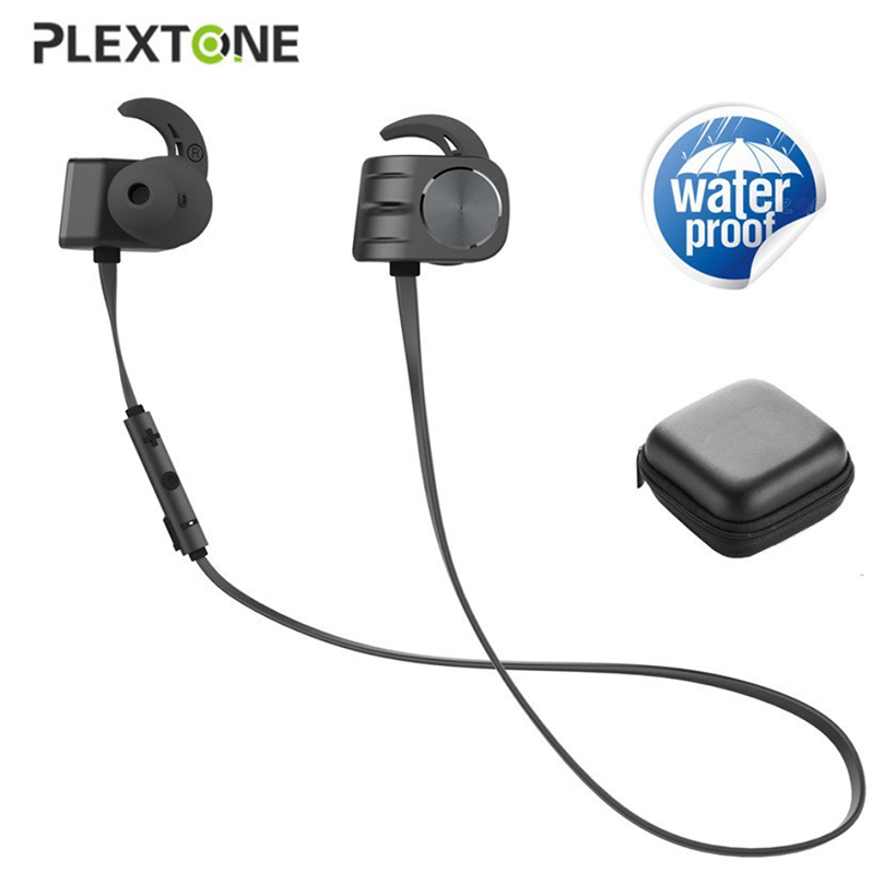 Tai Nghe Thể Thao Chống Nước Bluetooth Plextone BX338 - Hàng chính hãng