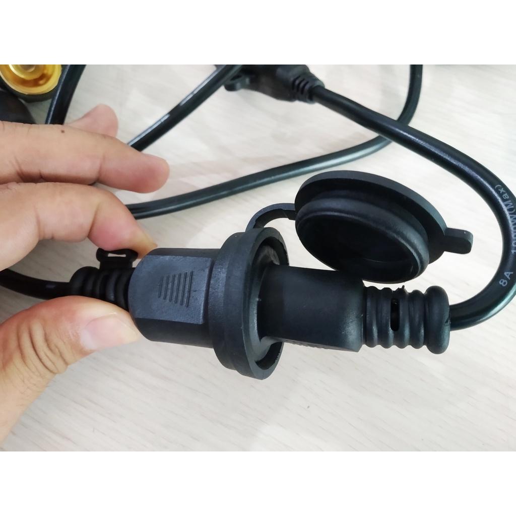 Bộ dây đui chống nước 5 mét 10 đui trang trí ngoài trời dành cho quán ăn quán cà phê