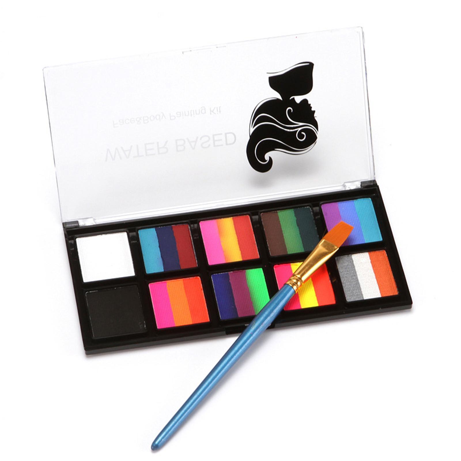 Body Paint Makeup Kit for Costume Halloween Kids Adults