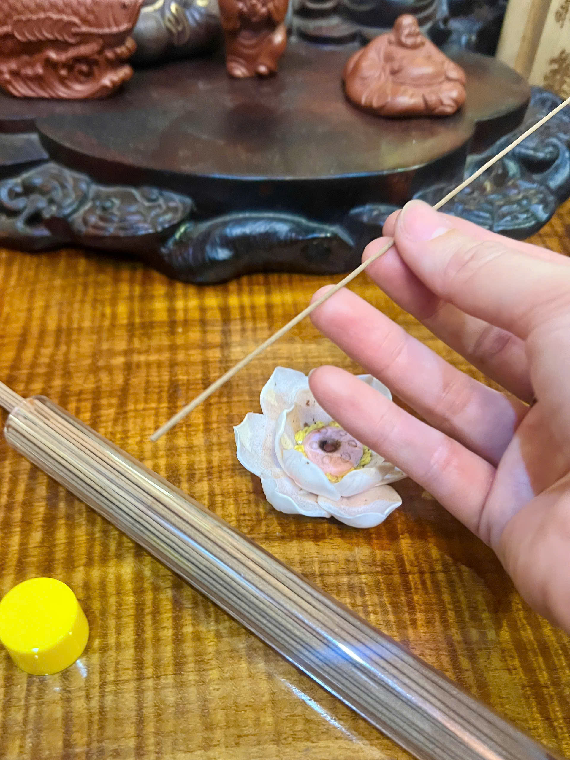 Nhang trầm ống KHÔNG TĂM cao cấp - 100% tự nhiên không dùng hoá chất