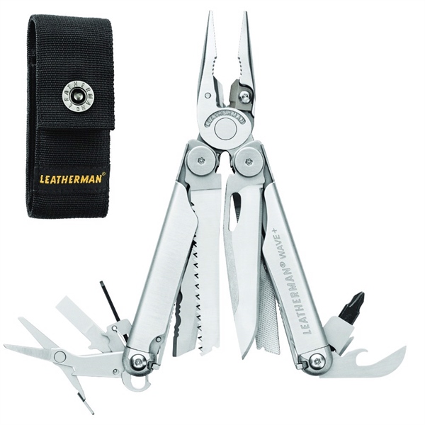 Dụng cụ cầm tay đa năng Leatherman Wave Plus Silver (17 tools)