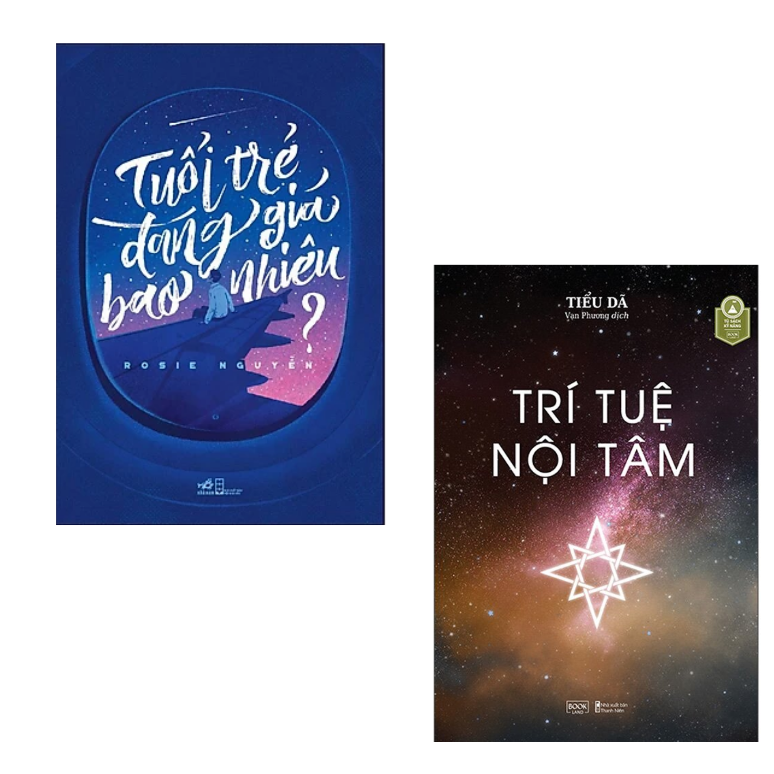 Combo 2 cuốn sách Tư Duy - Kĩ Năng Sống : Tuổi Trẻ Đáng Giá Bao Nhiêu   + Trí Tuệ Nội Tâm