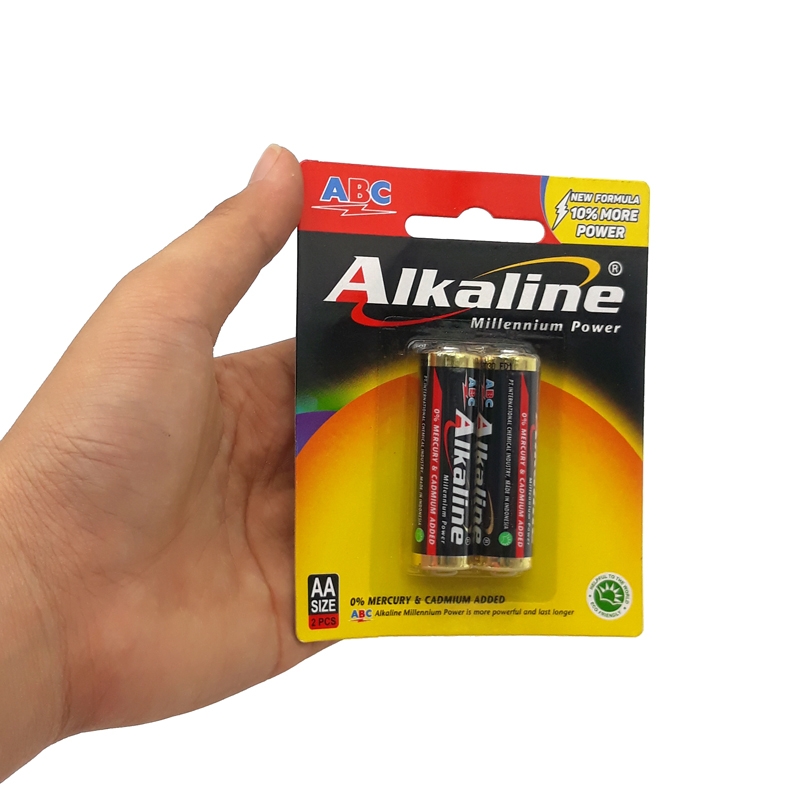 Vỉ 2 Pin ABC Alkaline AA AK-AA2B