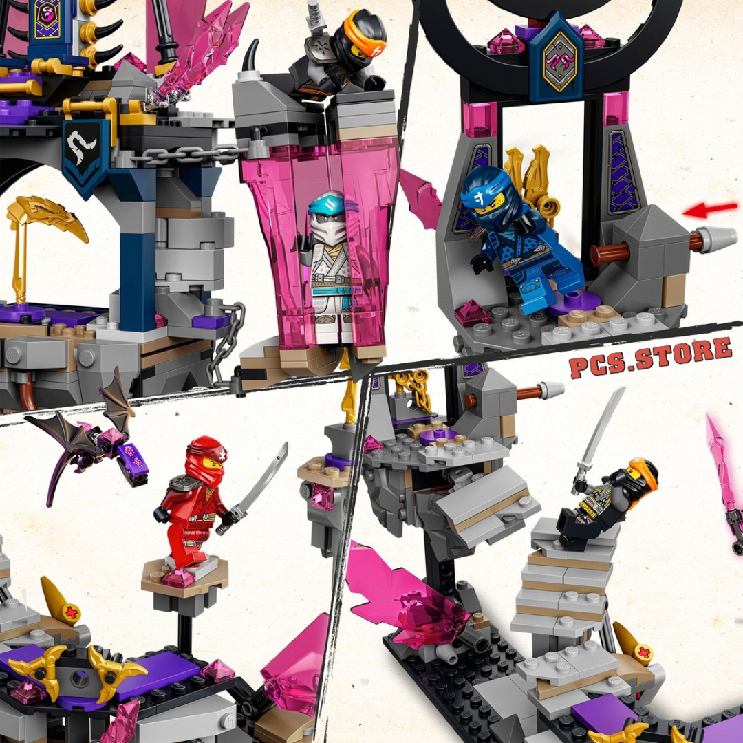 Đồ Chơi Lắp Ráp Ninja 71771The King Temple - Đền thần của chúa tể 703 Chi Tiết - PCS STORE