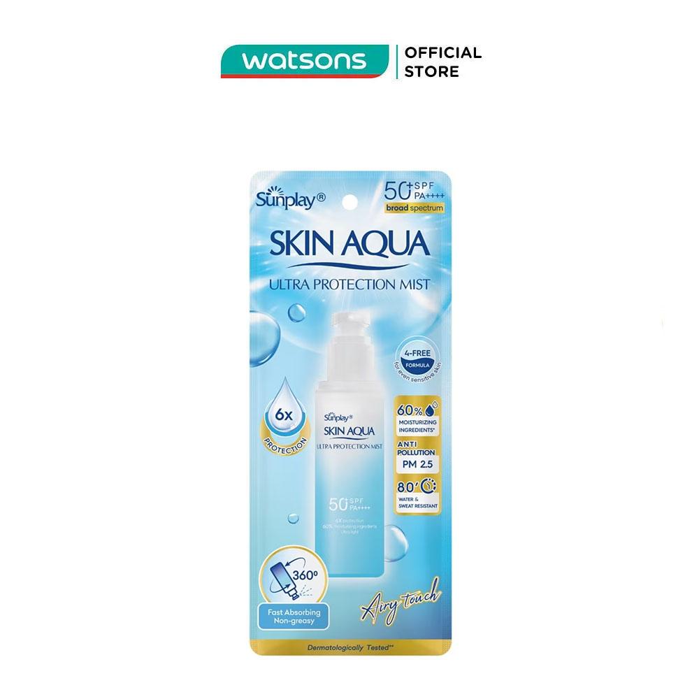 Xịt Chống Nắng Sunplay Skin Aqua Ultra Protection Mist SPF50+/PA++++ 60ml
