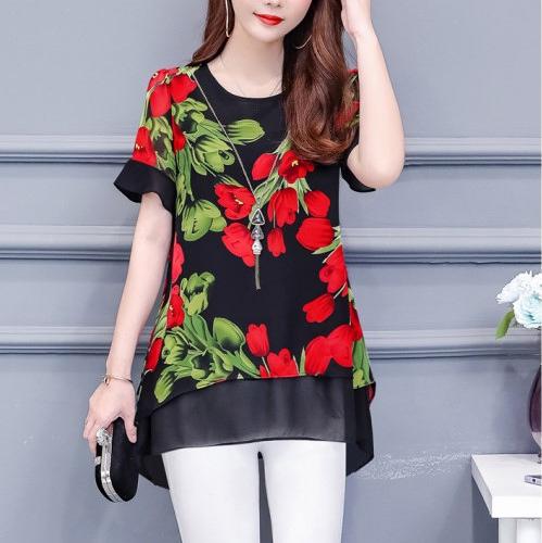 ÁO SƠ MI DÁNG SUÔNG CHO NGƯỜI BÉO MẬP _ TB 256.10  - đỏ  - 5xl 