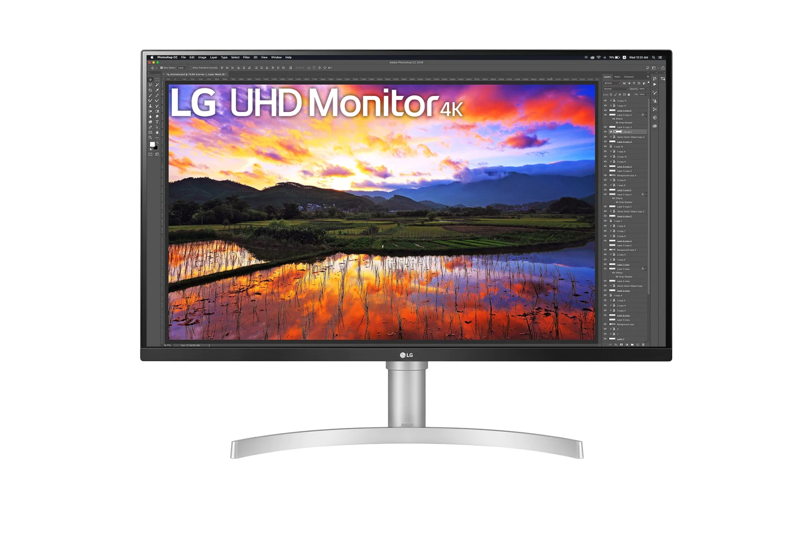 Màn hình LCD LG 32UN650-W UHD 4K (32inch/3840 x 2160/IPS/60Hz/5 ms/FreeSync) màu trắng - Hàng Chính Hãng
