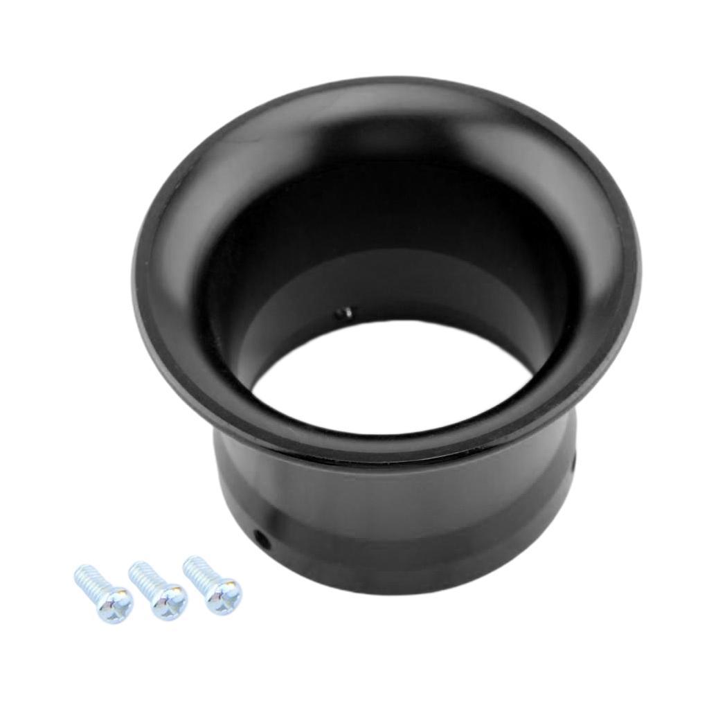 2x 50mm Carb Air Filter  Stack Funnel for PWK24 Carburetor Intake