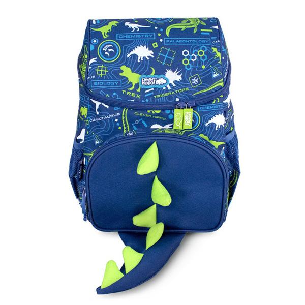 Ba Lô Hoodie Khủng Long Siêu Đẳng Có Nón - Clever Hippo BD3109/BLUE