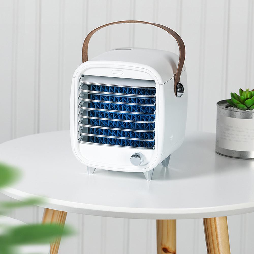 Quạt điều hòa không khí để bàn mini Máy lọc không khí di động không gây ồn