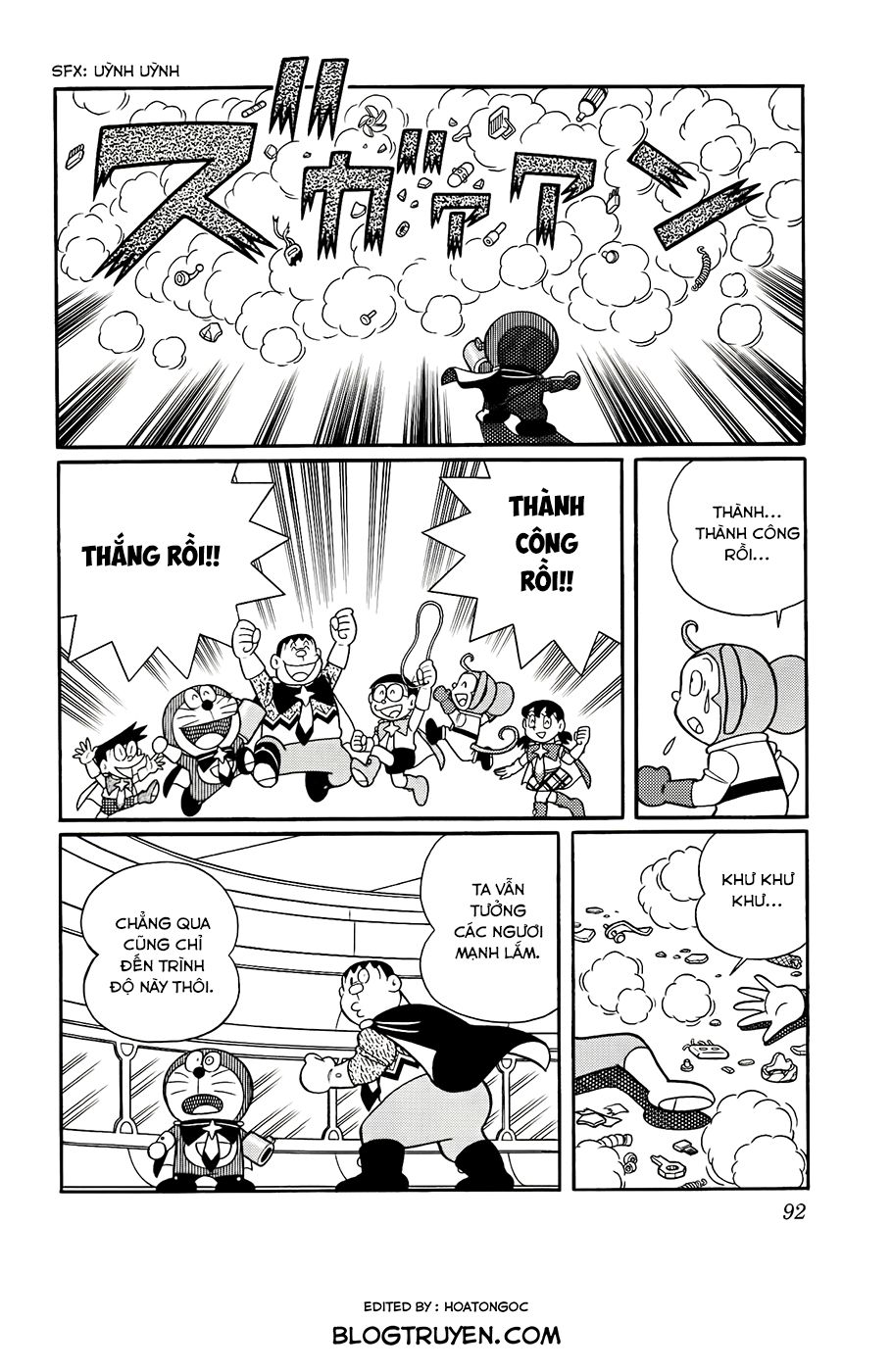 doraemon - nobita và những hiệp sĩ không gian chapter 4 16