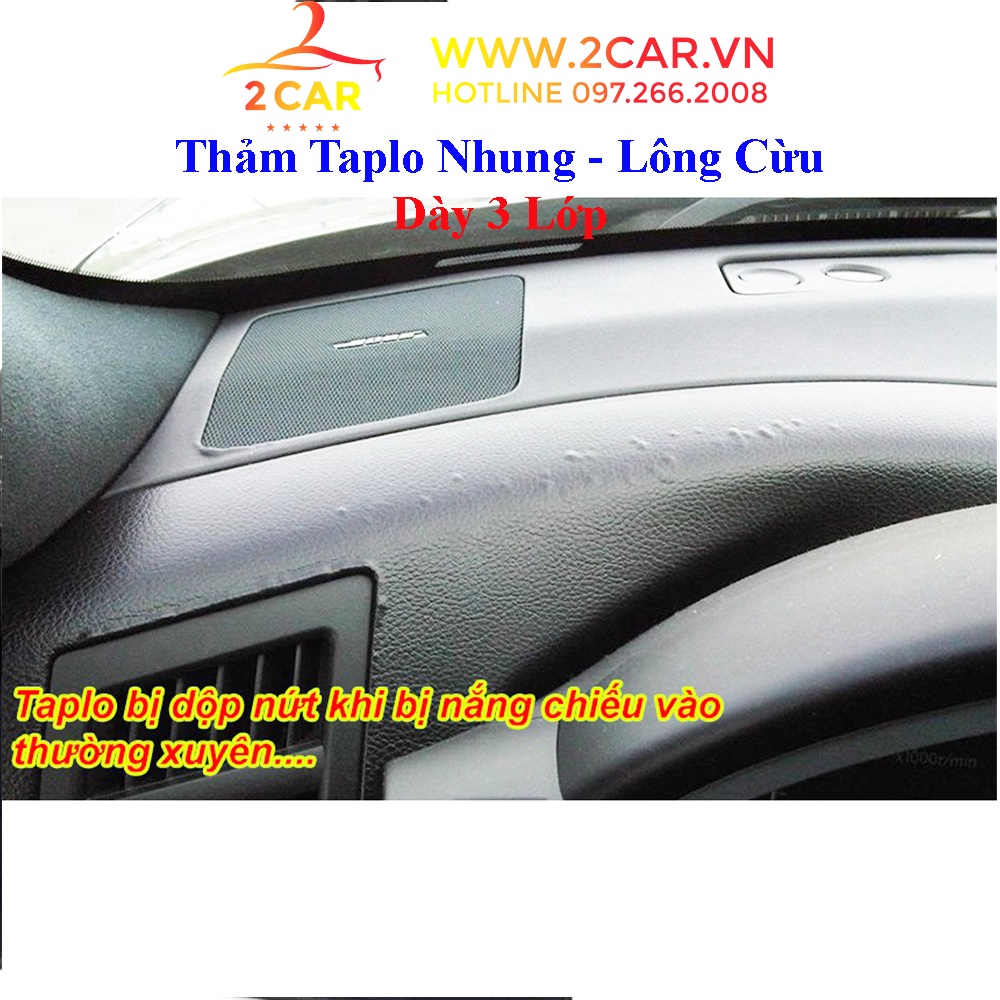 Thảm taplo nhung KIA Cerato 2019-2021 chât liệu nhung lông cừu cao cấp