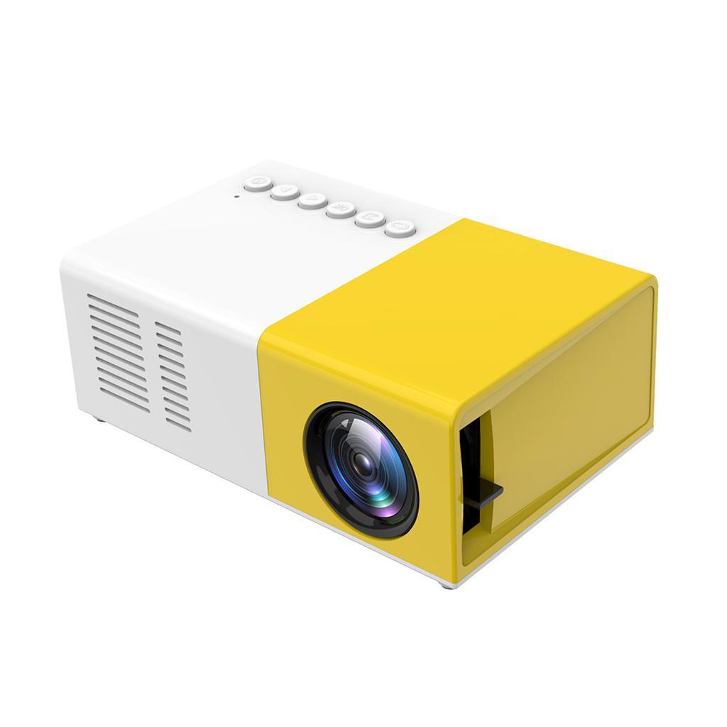 Portable Mini Projector LED 1080P Home Film Cinema Connect PC Laptop UK Type A