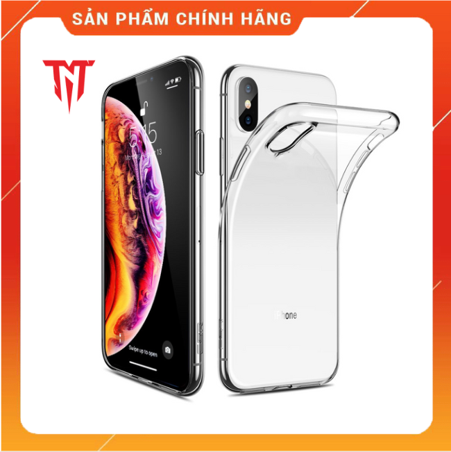 Ốp lưng trong suốt bảo vệ  cho điện thoại Iphone  X / XS / XS MAX - Hàng chính hãng