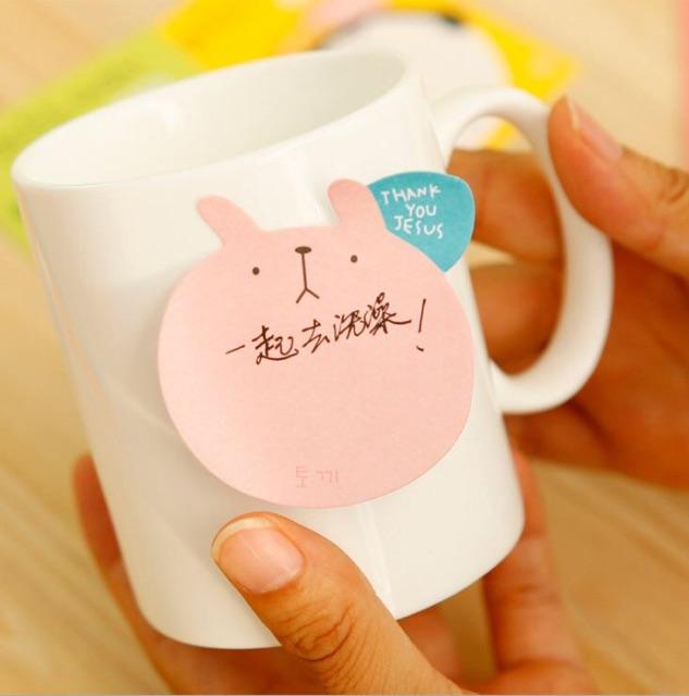 Giấy Note HÌNH NGỘ NGHĨNH xinh giá rẻ - Ghi chú nhỏ gọn, tiện dụng - Sticker dán ghi nhớ nhiều mẫu cute