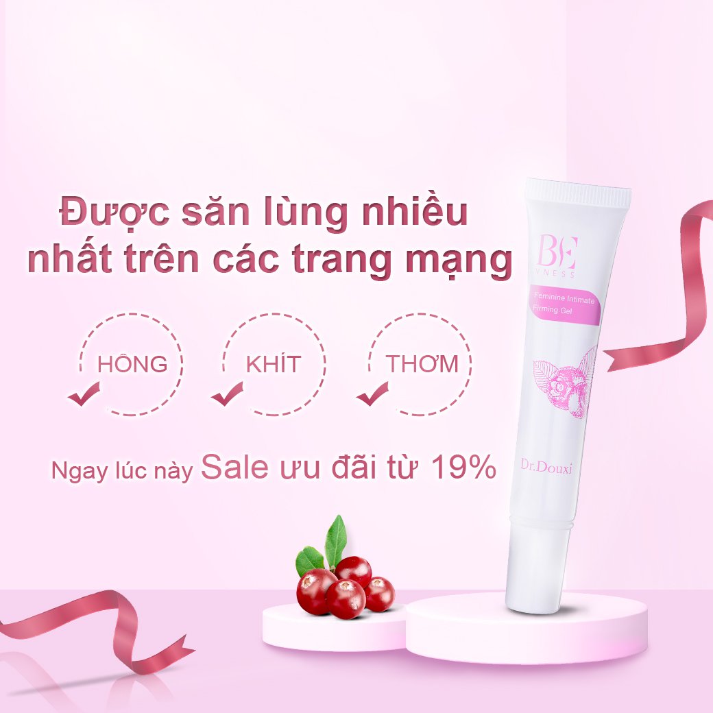 Set 3 Sản Phẩm Vệ sinh Hồng Mịn Dr.Douxi- Sữa tắm Vệ Sinh kháng khuẩn vùng kín + Xịt Phụ Khoa+ Gel làm hồng se khít