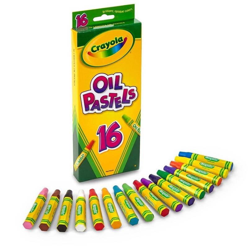 Hộp 16 Bút Sáp Dầu - Crayola 524616