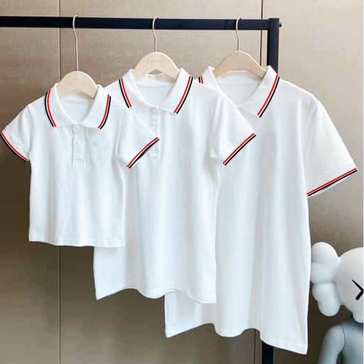 ÁO GIA ĐÌNH CÓ CỔ chất liệu cotton co giãn tốt loại 1 cực kỳ hot trend