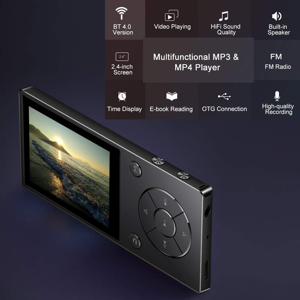 Máy Nghe Nhạc MP3 Bluetooth Ruizu D11 Bộ Nhớ Trong 8GB - Hàng Chính Hãng