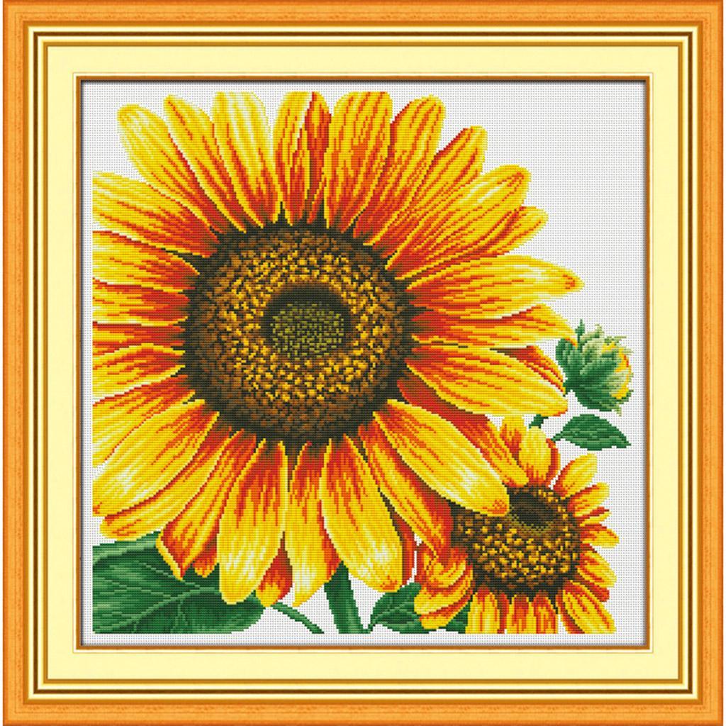 Stamped Cross Stitch Kits Pre-printed Pattern Cloth