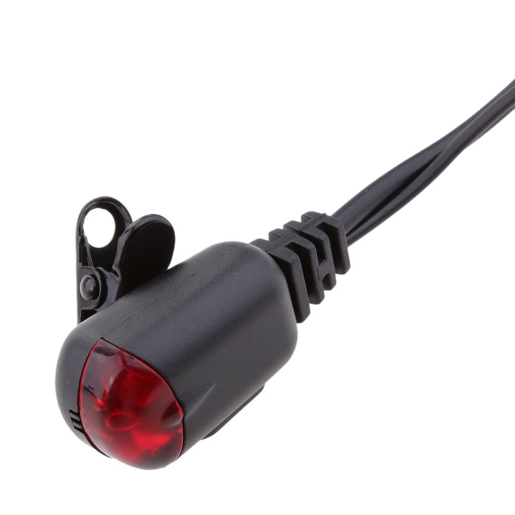 LED Ear-Hook Earpiece Earphone Microphone For Walkie Talkie Two Way Radio