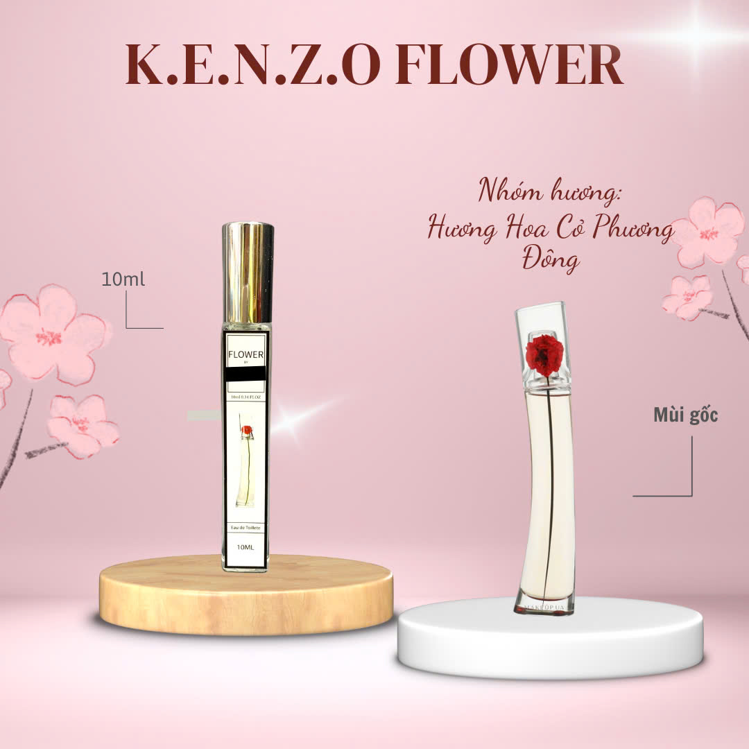 Tinh dầu nước hoa dạng xịt Flower by Ken.zo 10ml (Mùi nữ)