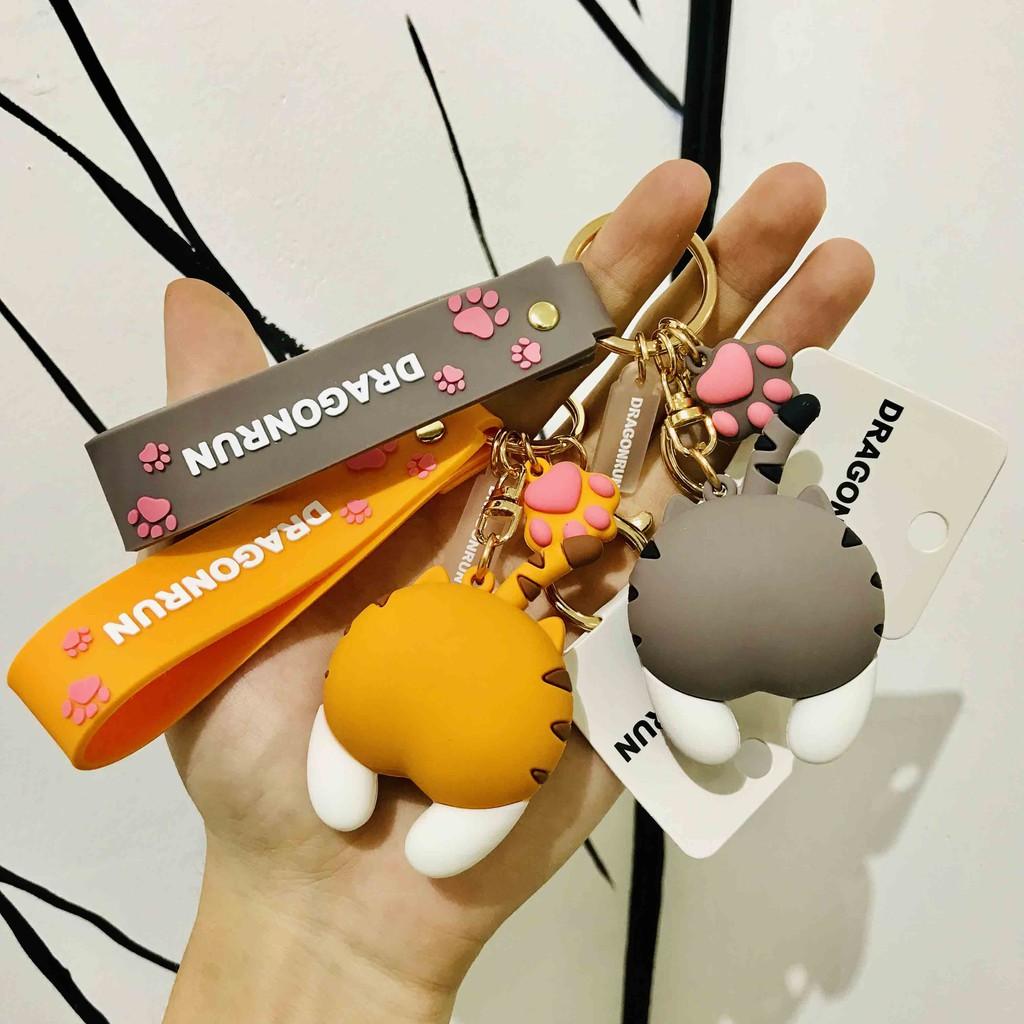 Móc khóa Mông mèo siêu đáng yêu